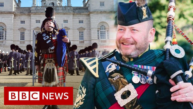 My life as the Queen's piper - BBC News